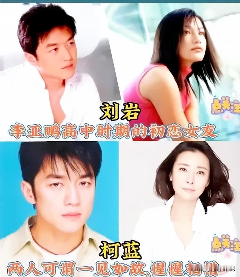 李亚鹏又离婚了，他的爱情，谁更般配？李亚鹏王菲瞿颖周迅海哈金喜纵观李亚鹏的选
