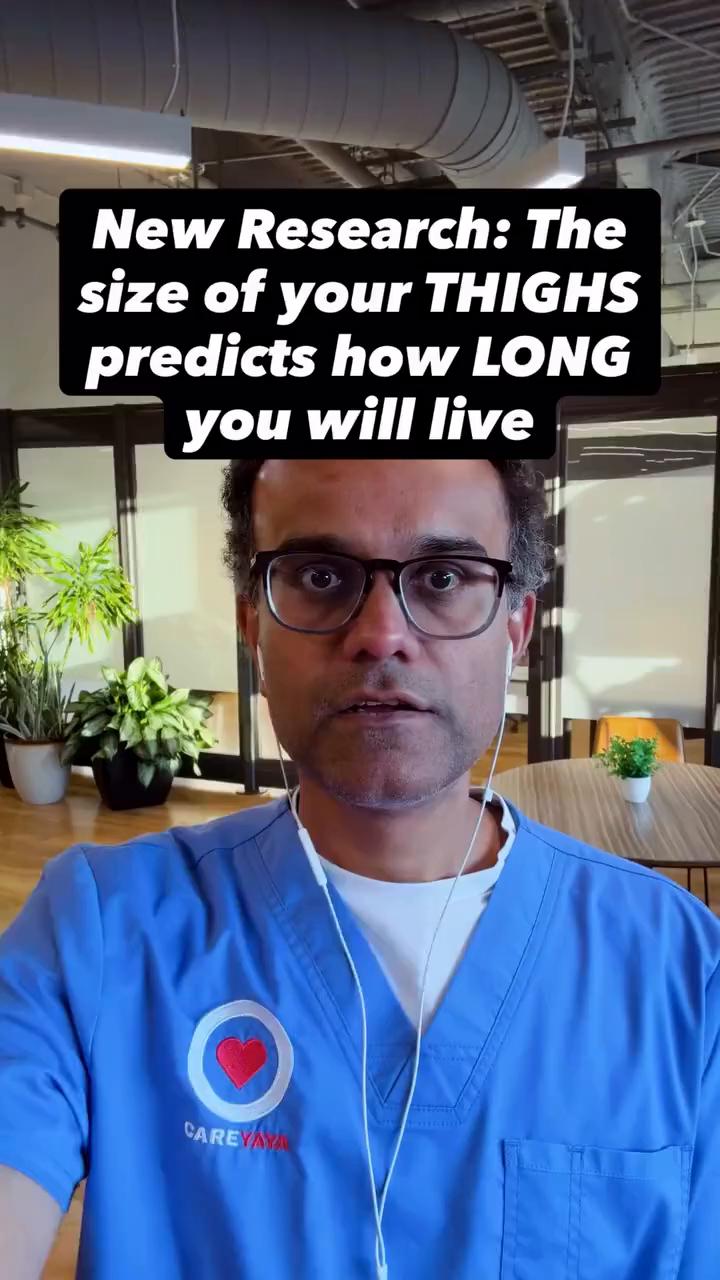 新研究表示大腿围能预估你的寿命，最重要是它背后的原理，超过50岁的人有必要知道，