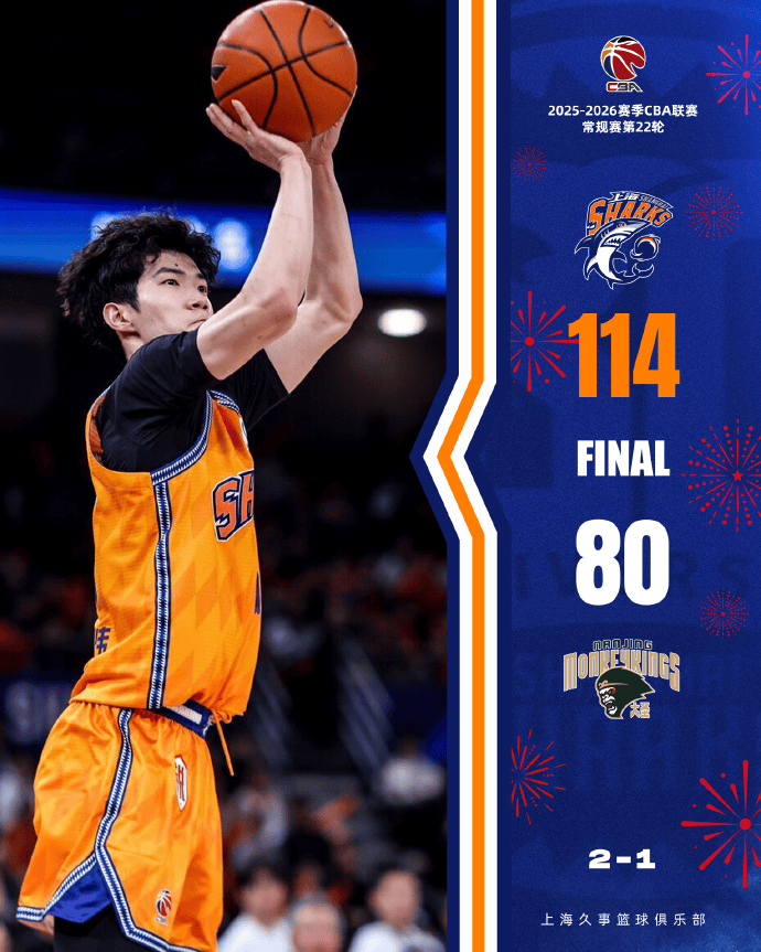 上海男篮总结比赛: 偰李永炜26分创生涯新高, 球队获三连胜