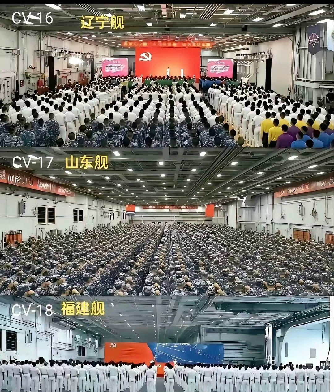 肉眼可见一代比一代更大，期待004