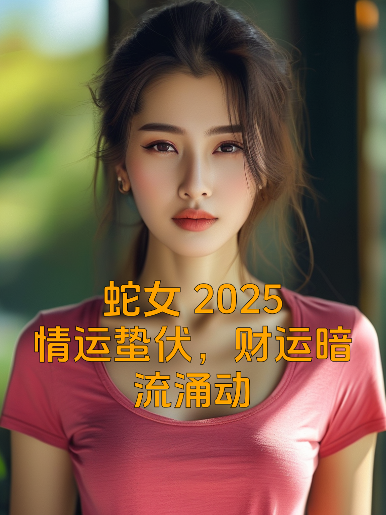 蛇女2025：情运蛰伏，财运暗流涌动