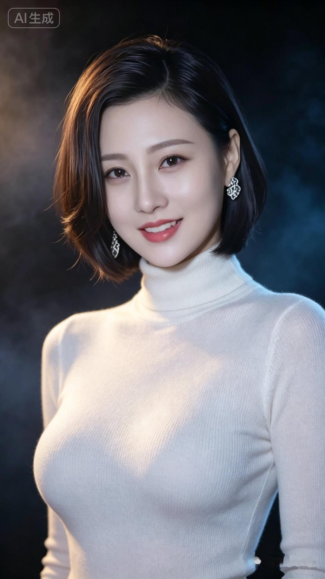 温柔甜美的白衬衫，搭配精致的耳环，尽显优雅气质！