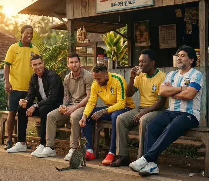 大家觉得谁应该起来给罗纳尔迪尼奥让下座？​​​​​​有网友评论说：​1