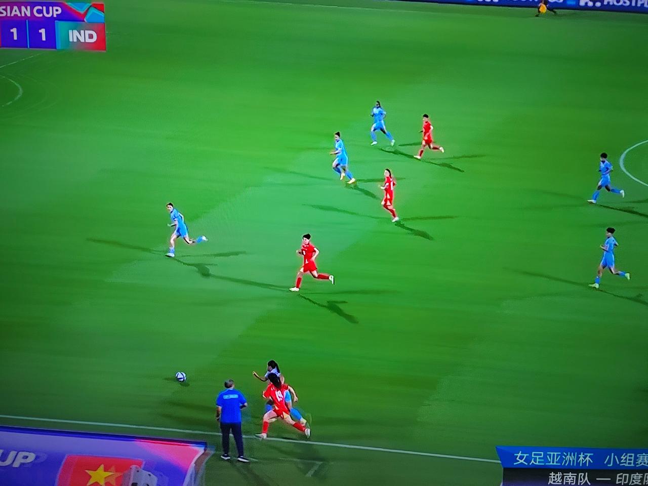 真没想到啊，印度女足差点逼平越南女足！越南女足上半场完全压制印度女足，但下半场随