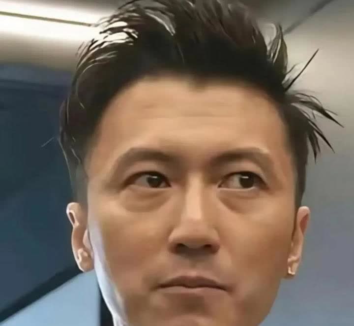 谢霆锋未开美颜滤镜，真实模样展露无遗，这张脸和张柏芝有夫妻相