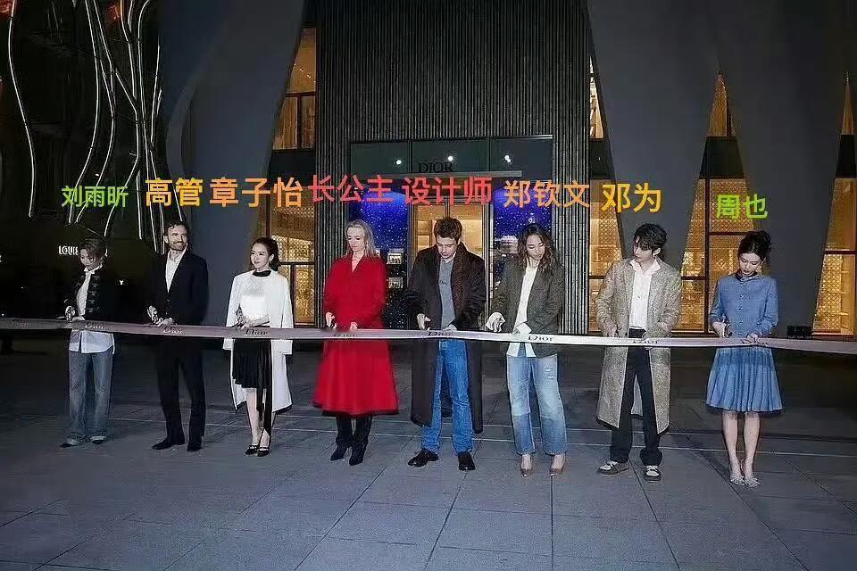 Dior明星站位内娱谁是Dior最爱的艺人呢？刘雨昕|章子怡|郑钦文|