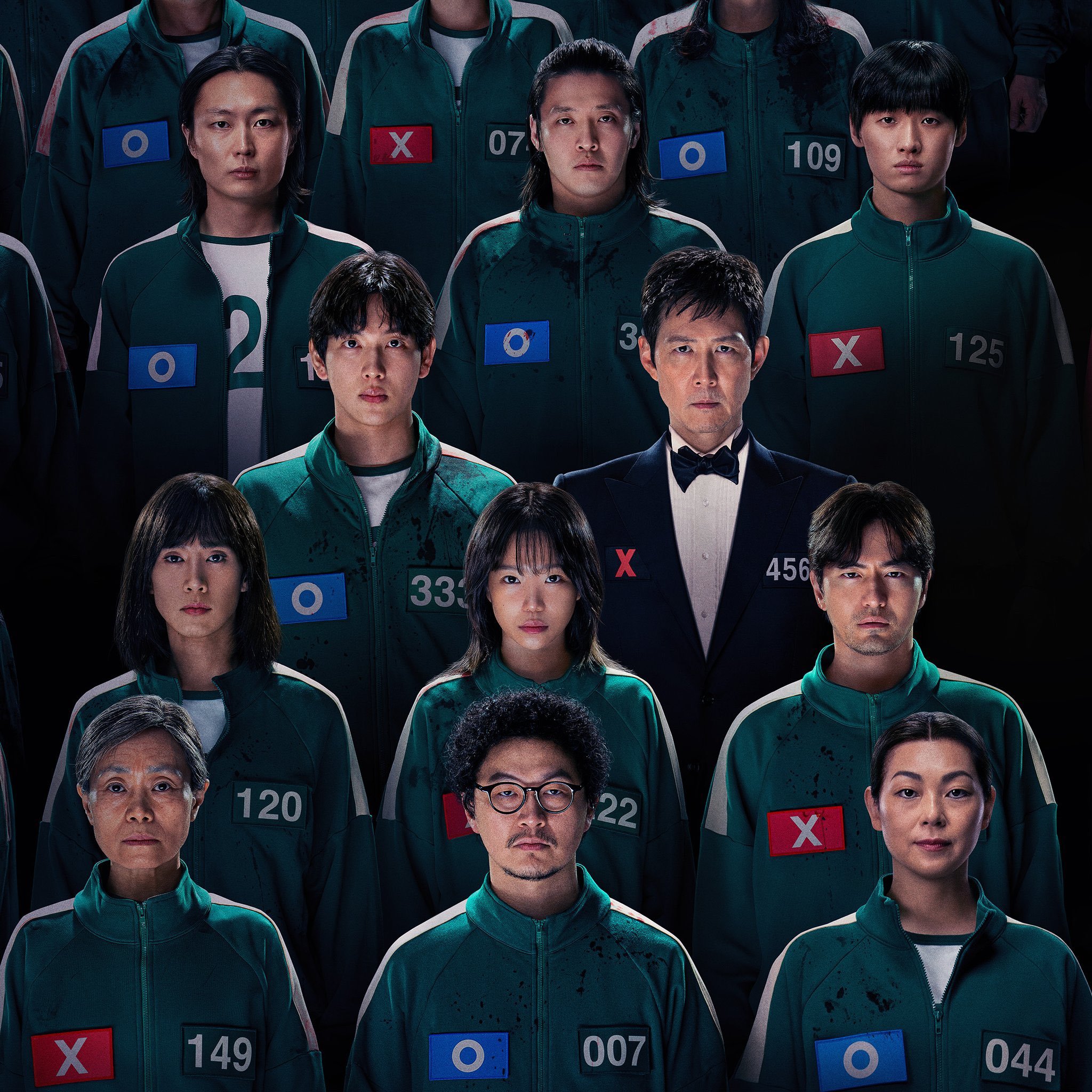《鱿鱼游戏》最终季新海报，下周见。​​​