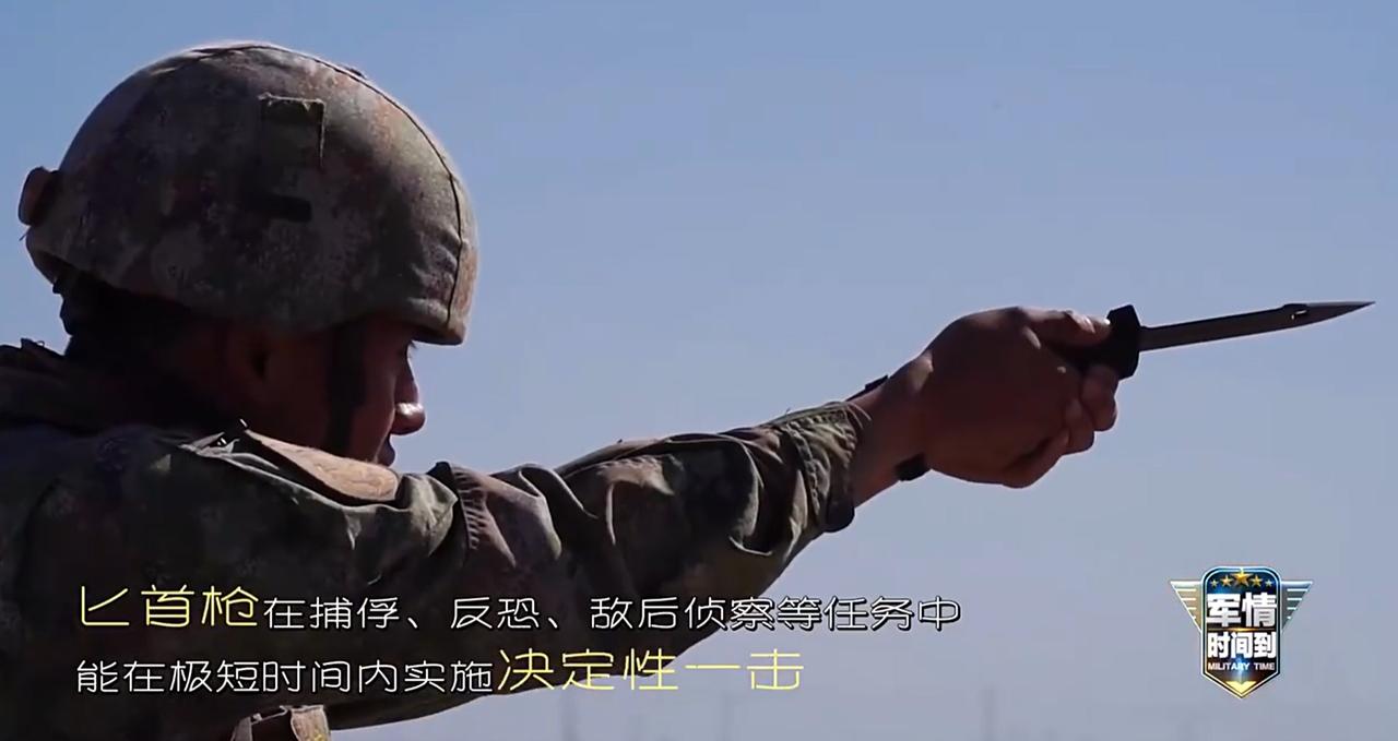匕首枪，应该很早就出现了。感觉20年前就听说过。可能当时，是一把匕首只能