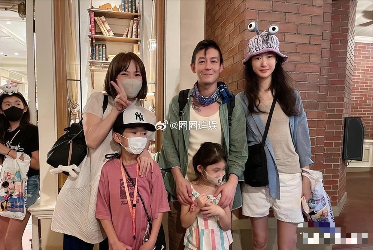 40多岁陈冠希旅居意大利！陪妻女一起旅游，小9岁超模老婆年轻可爱，只可惜男神帅气