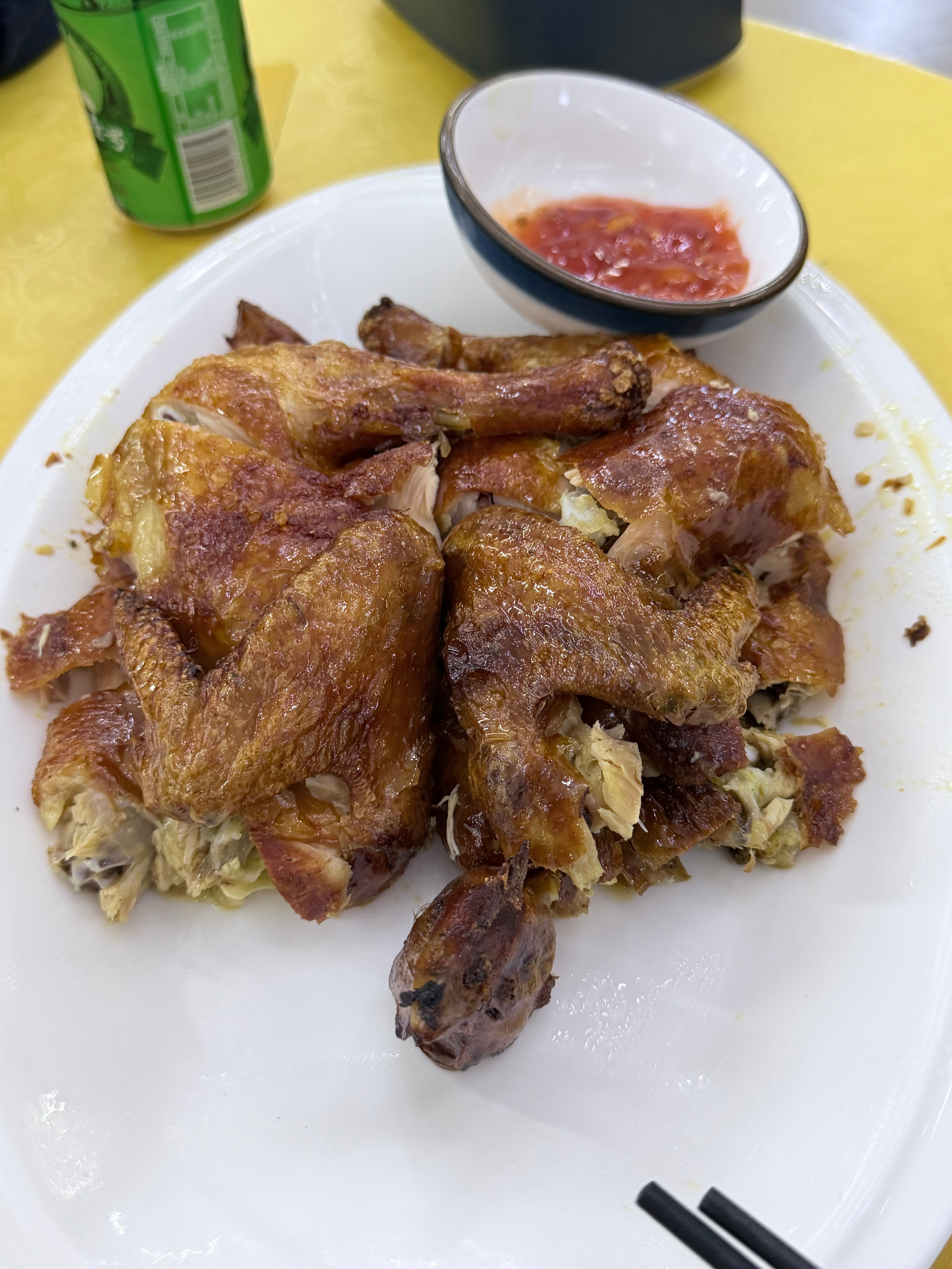 啊啊啊啊刚烧出来的烧鸡和炒石蛤小时候的味道巨好吃