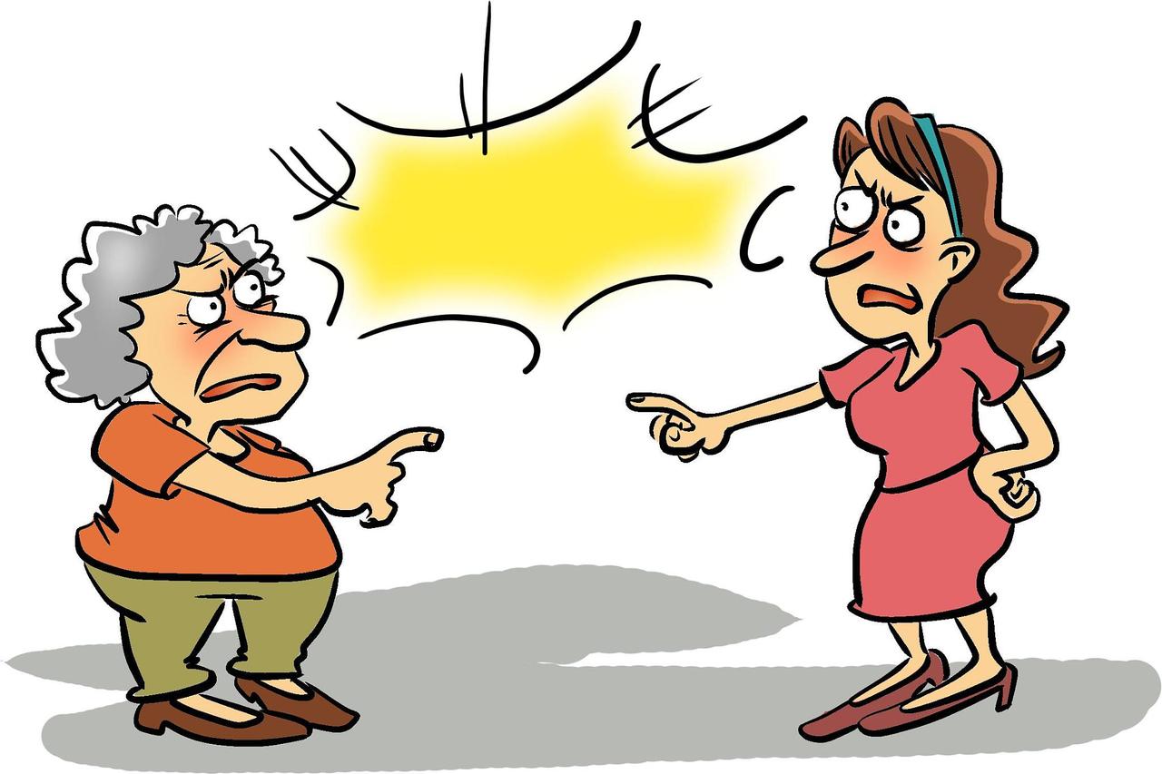 笑话（804）贪官老婆指着老公情妇骂道：“不要脸，靠勾引别人的老公过日子，你