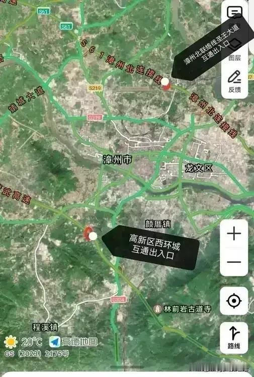 好消息，漳州市区又新增一个高速出入口来了，漳州北联络线圣王大道互通出入口及连接线