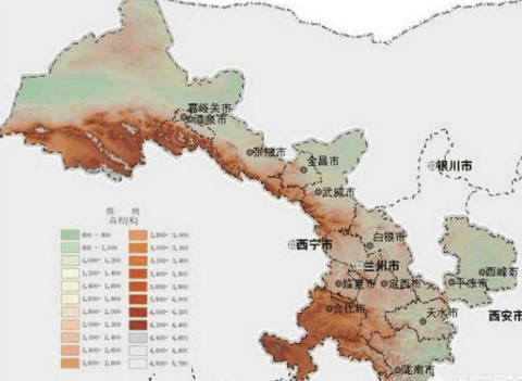 甘肃地级市人口分布_甘肃省一地级市,人口超130万,名字起得 很霸气(3)