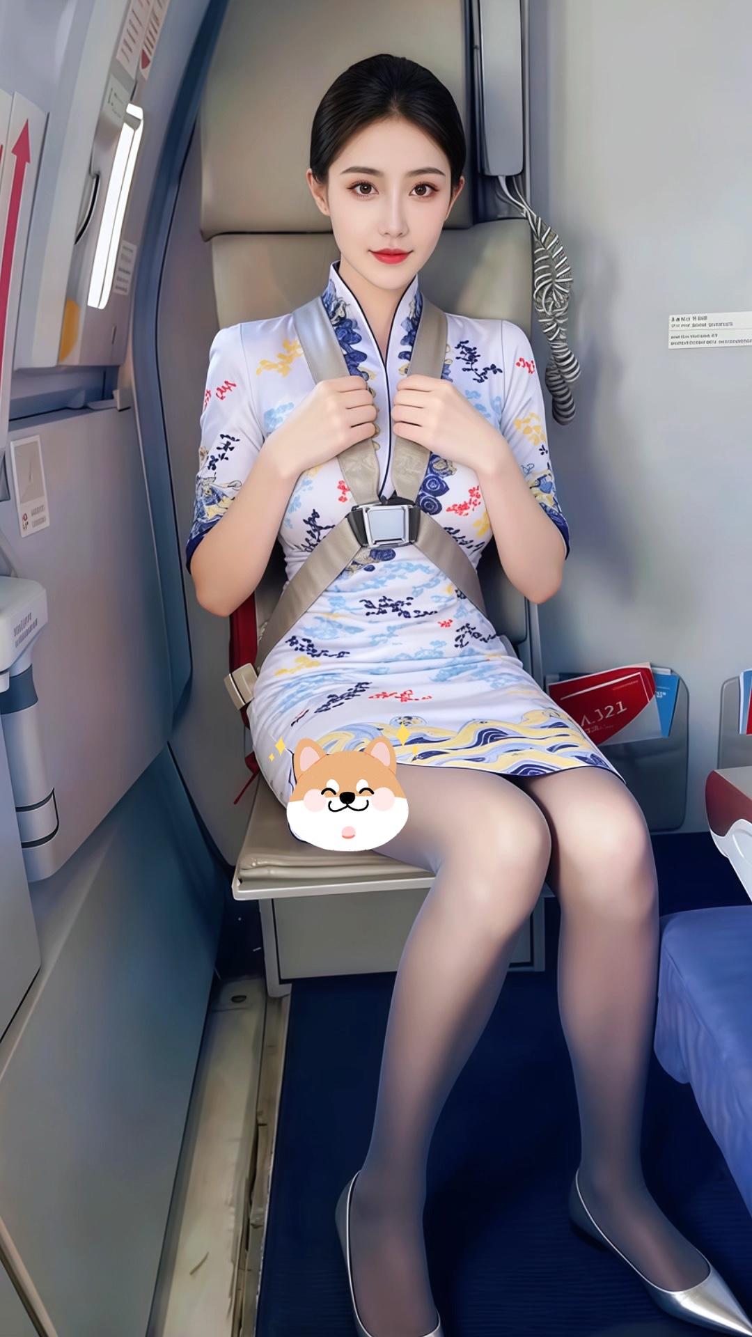 每次坐飞机，我都格外偏爱机舱内的静谧时光，而空姐的端庄与温婉，更让这段旅程添了几