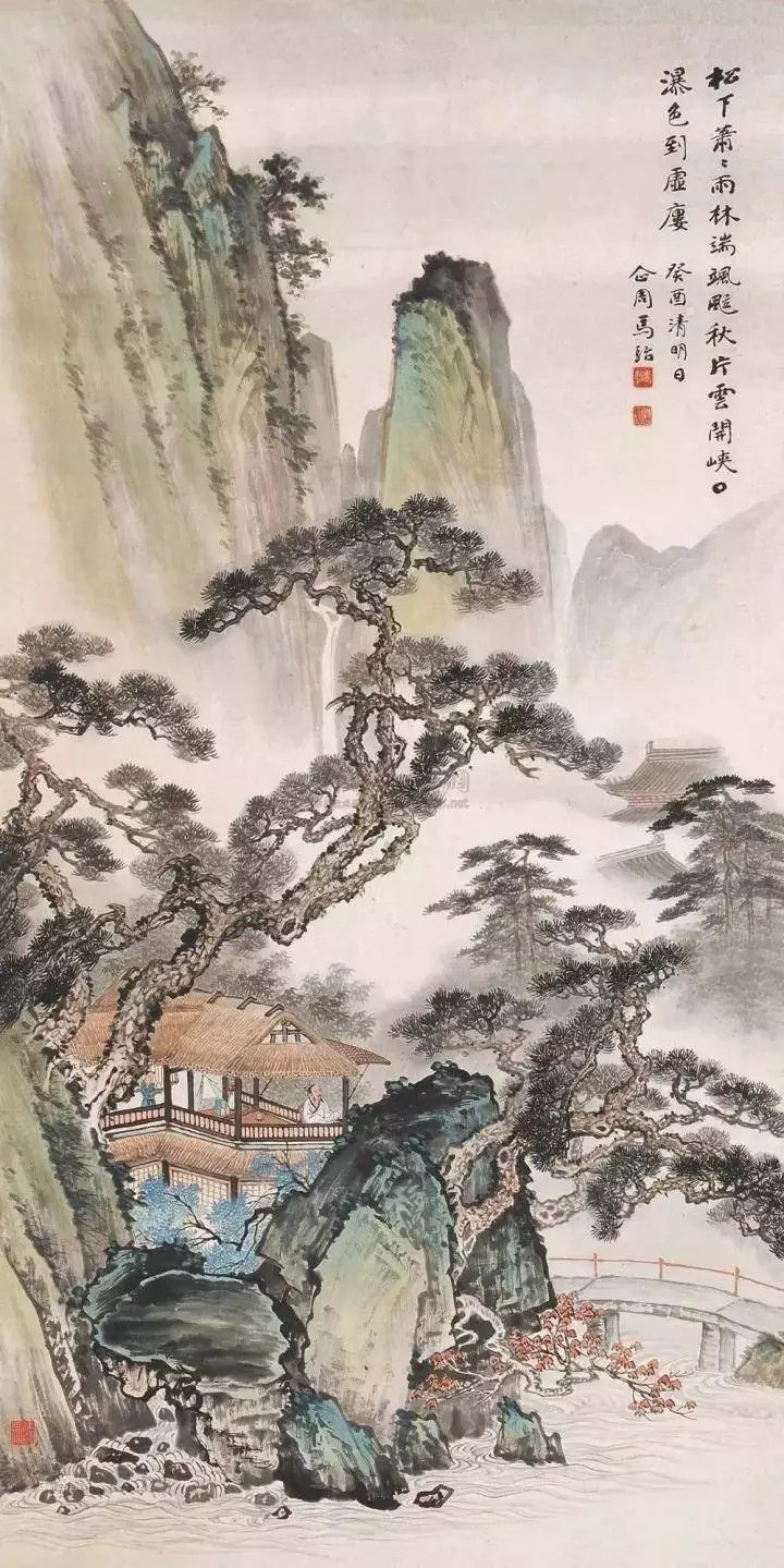 马骀（1886-1937）清未民初著名画家、美术理论家和教育家。字企周，又字子骧