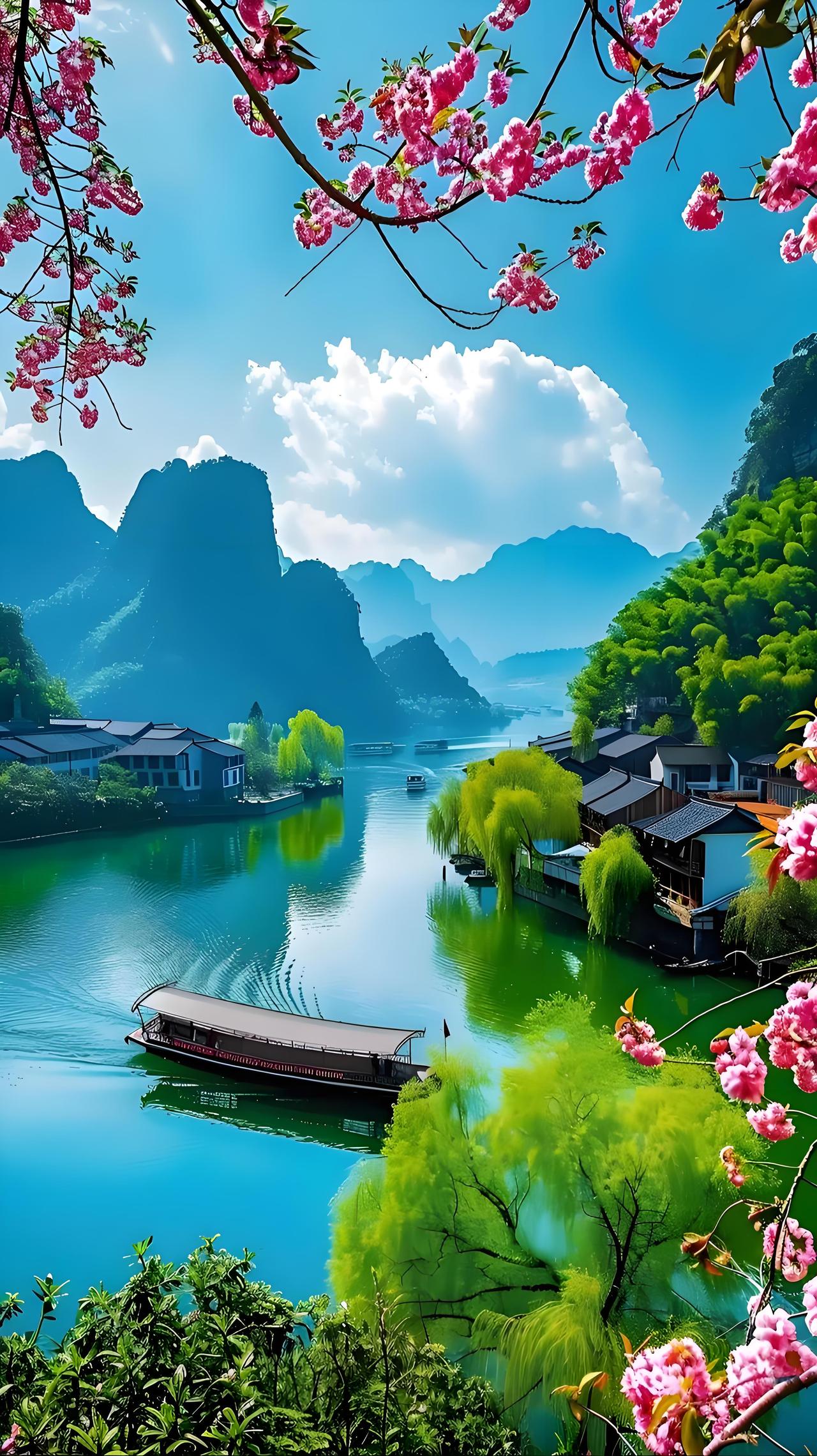 要说一年四季哪个季节景色最美，还真难有定论，每个季节都有独特魅力。春天是花海盛