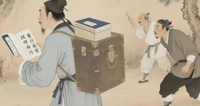 古代上京的考生盘缠丰厚，为何土匪不抢？土匪：你不看腰上绑的啥？古代读书人最大的梦