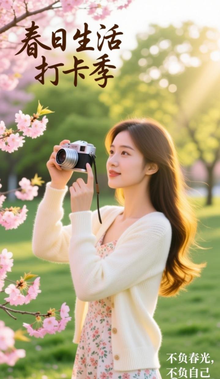 春光正好，微风不燥，正是“春日生活打卡季”最好的开场。🌸趁着这满园春色，不妨