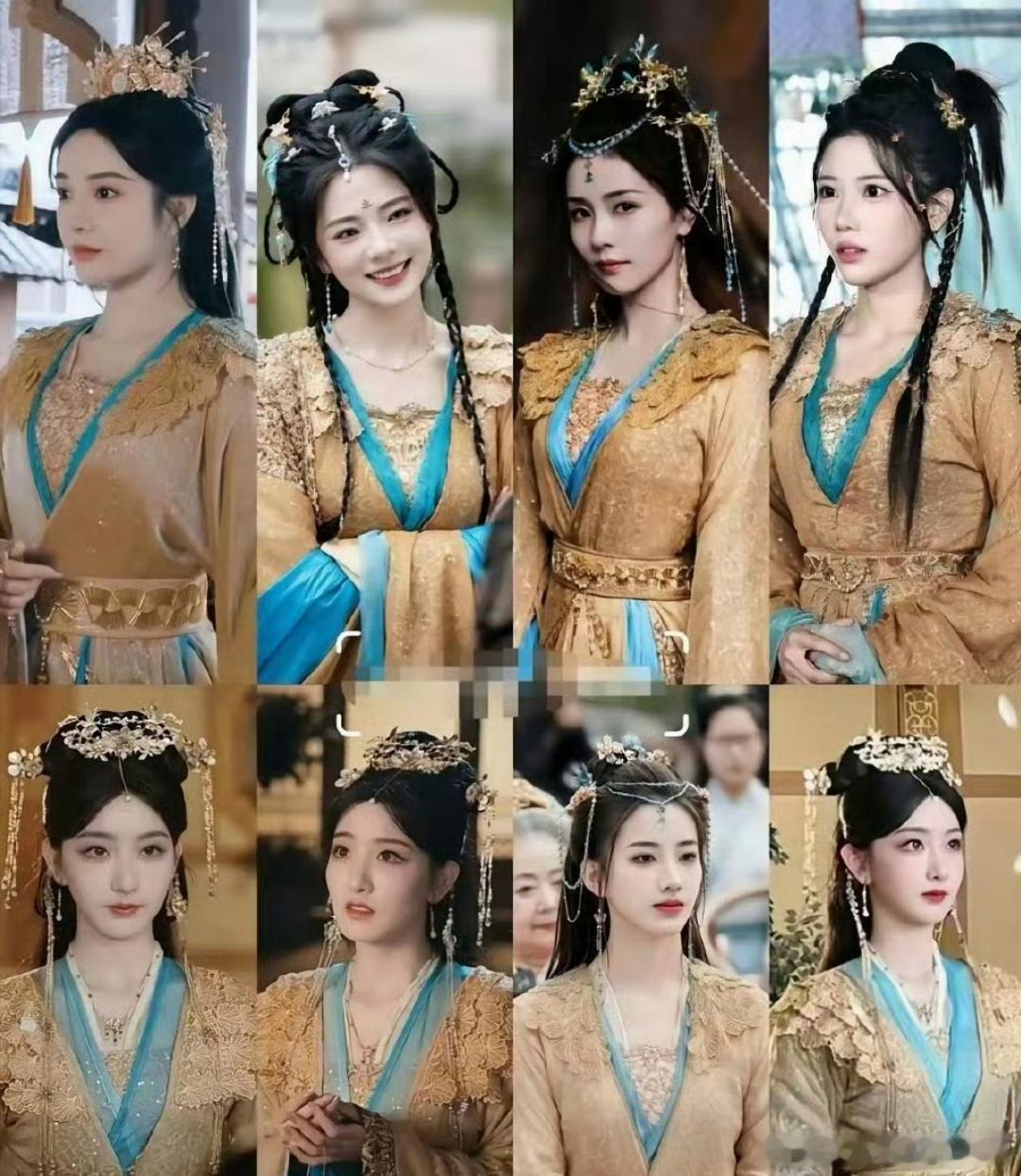 短剧圈这是集体买了白鹿同款吗？怎么最近这么多人都在穿这套衣服，出镜率也太高了吧。