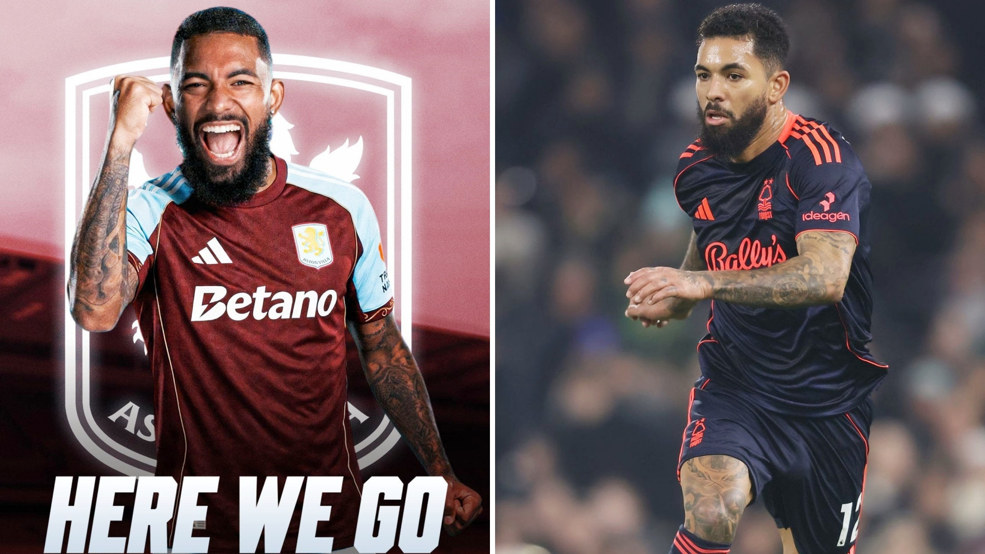 罗马诺确认，维拉租借尤文中场道格拉斯·路易斯，含选择买断条款。维拉在2024年