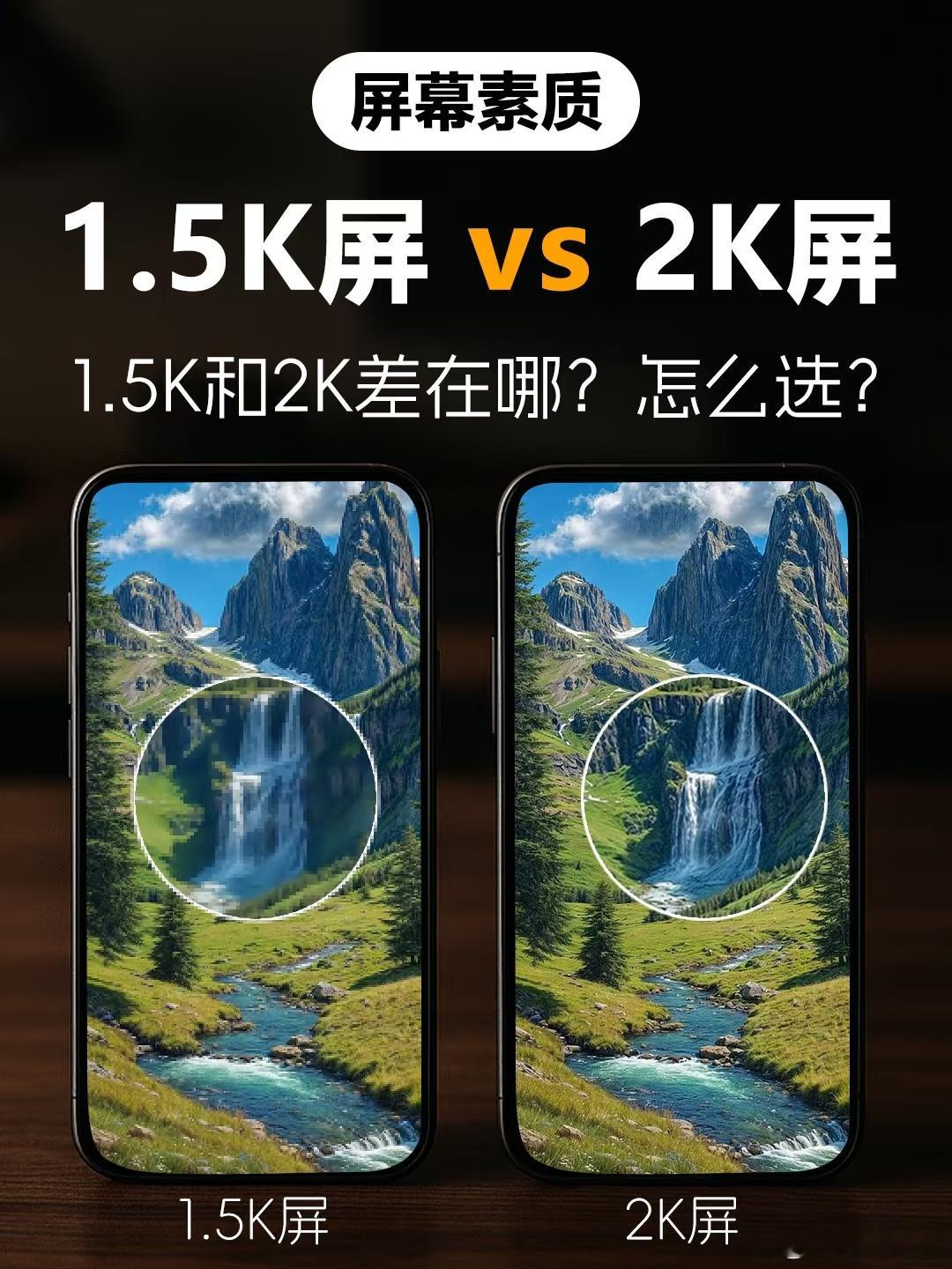 1.5K屏幕和2K屏幕还是有差距的！（数码柜子制图）​​​