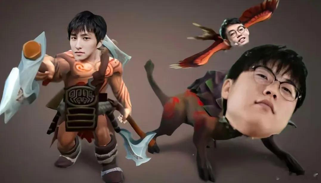 Xinq说Ame兽王的小猪叫查理斯，是Ame自己改的，哈哈哈dota2