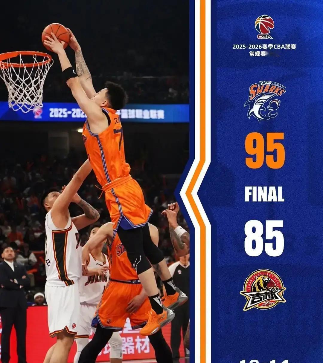 赢了，却像没赢。95:85，数字好看，场面难看。全队像刚睡醒，跑不动，投不准，一