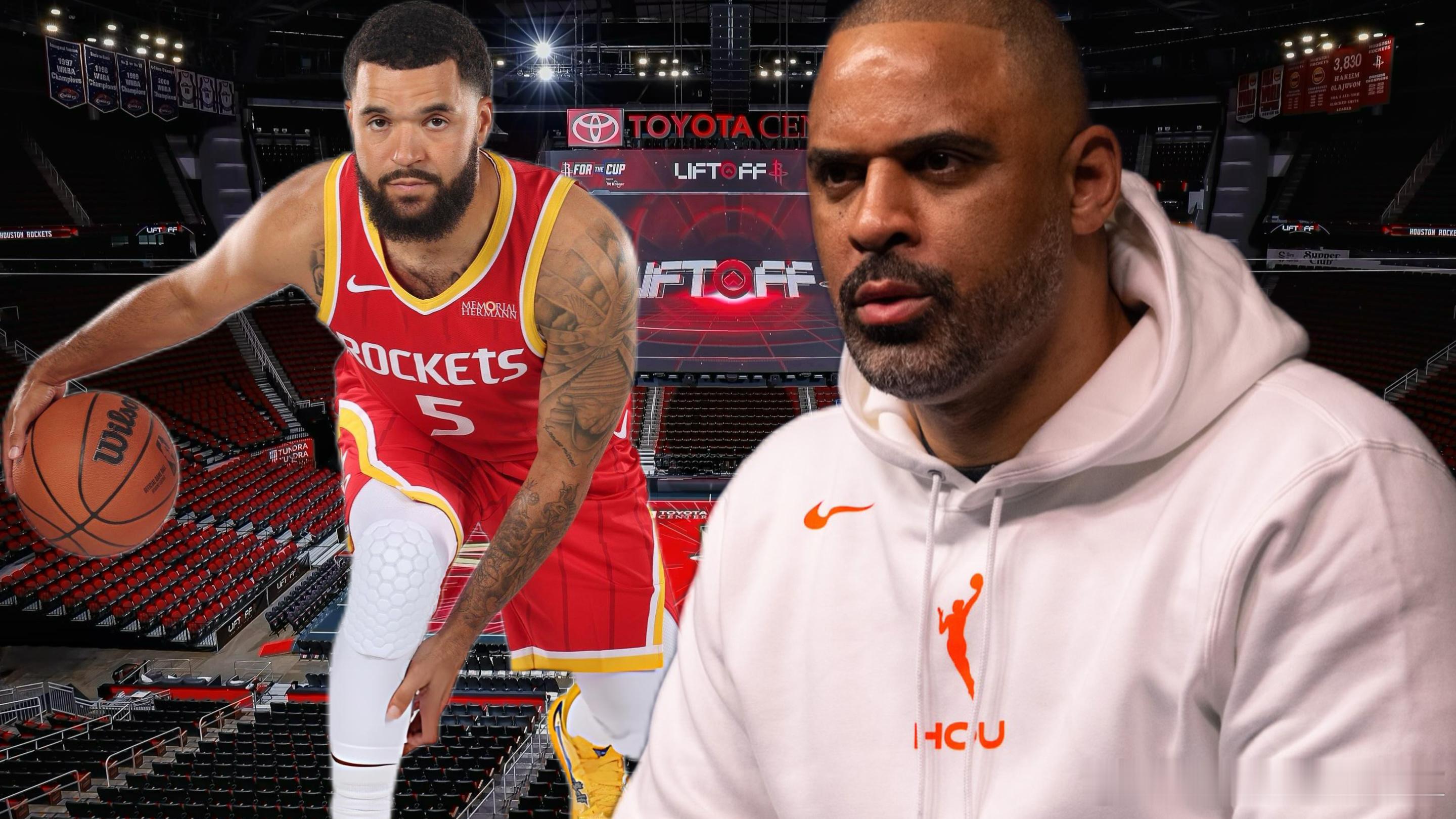 火箭主帅乌度卡接受采访谈范弗利特📝▪️记者：在今天这个NBA里，有很多控球后卫
