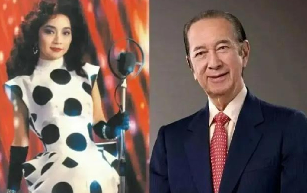 1983年，何鸿燊给徐小凤颁奖，直勾勾盯着她丰满的身材说:“你挣了这么多钱，今晚