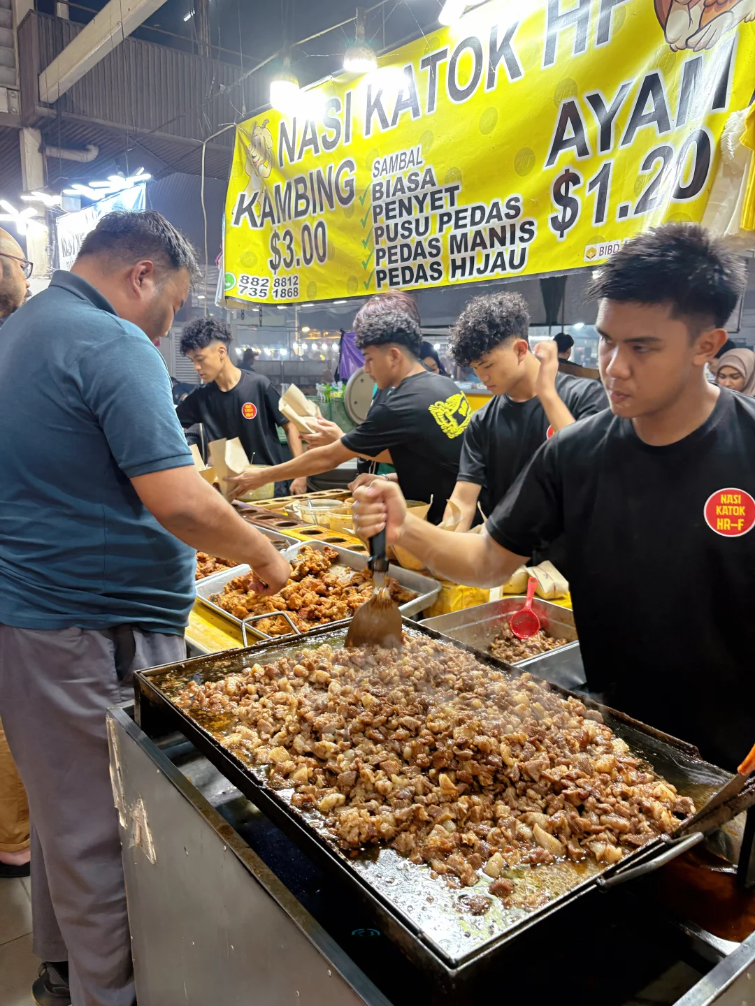 🇧🇳神级羊肉手抓饭 加东夜市好吃！！