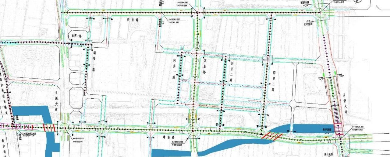 【南沙枢纽站南路用地预审与选址意见书公布！红线宽度达60米！】作为南沙高铁站的配