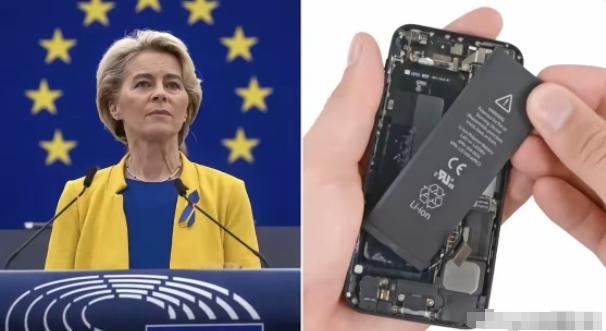 欧盟又出“神操作”，10个月后手机必须能自己换电池，苹果也跑不掉 很多人看到