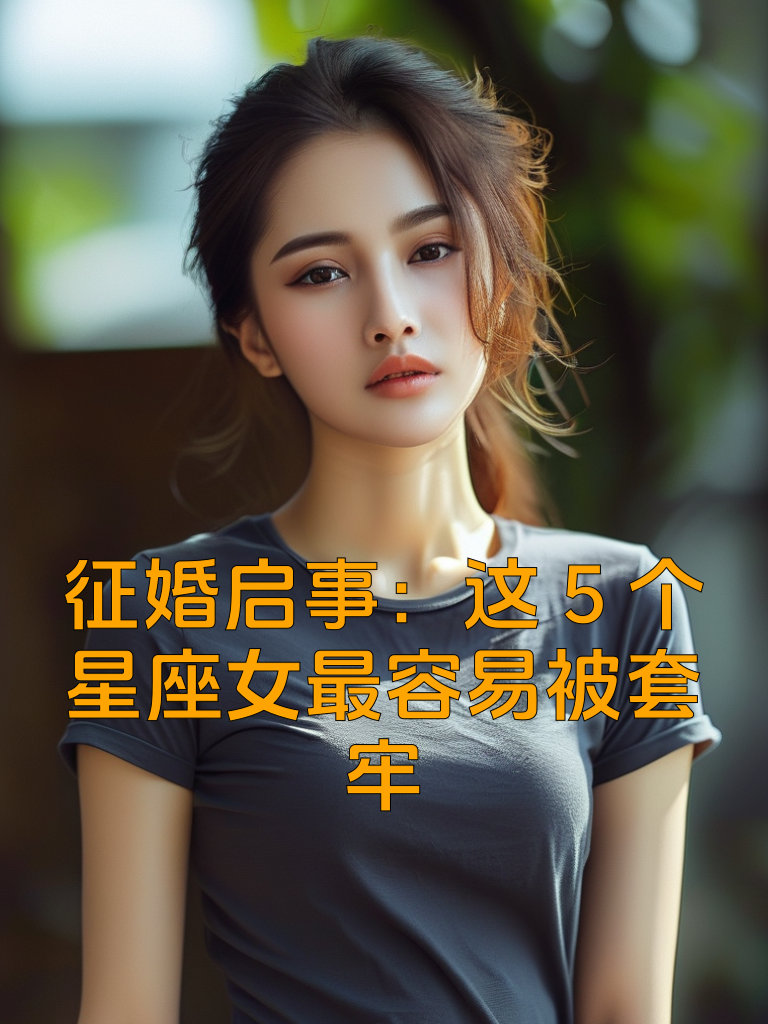 征婚启事：这5个星座女最容易被套牢