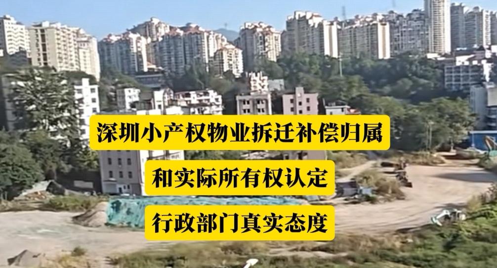 深圳历史遗留物业主要以城中村自建房和统建楼这两大类，大家比较关心的两个