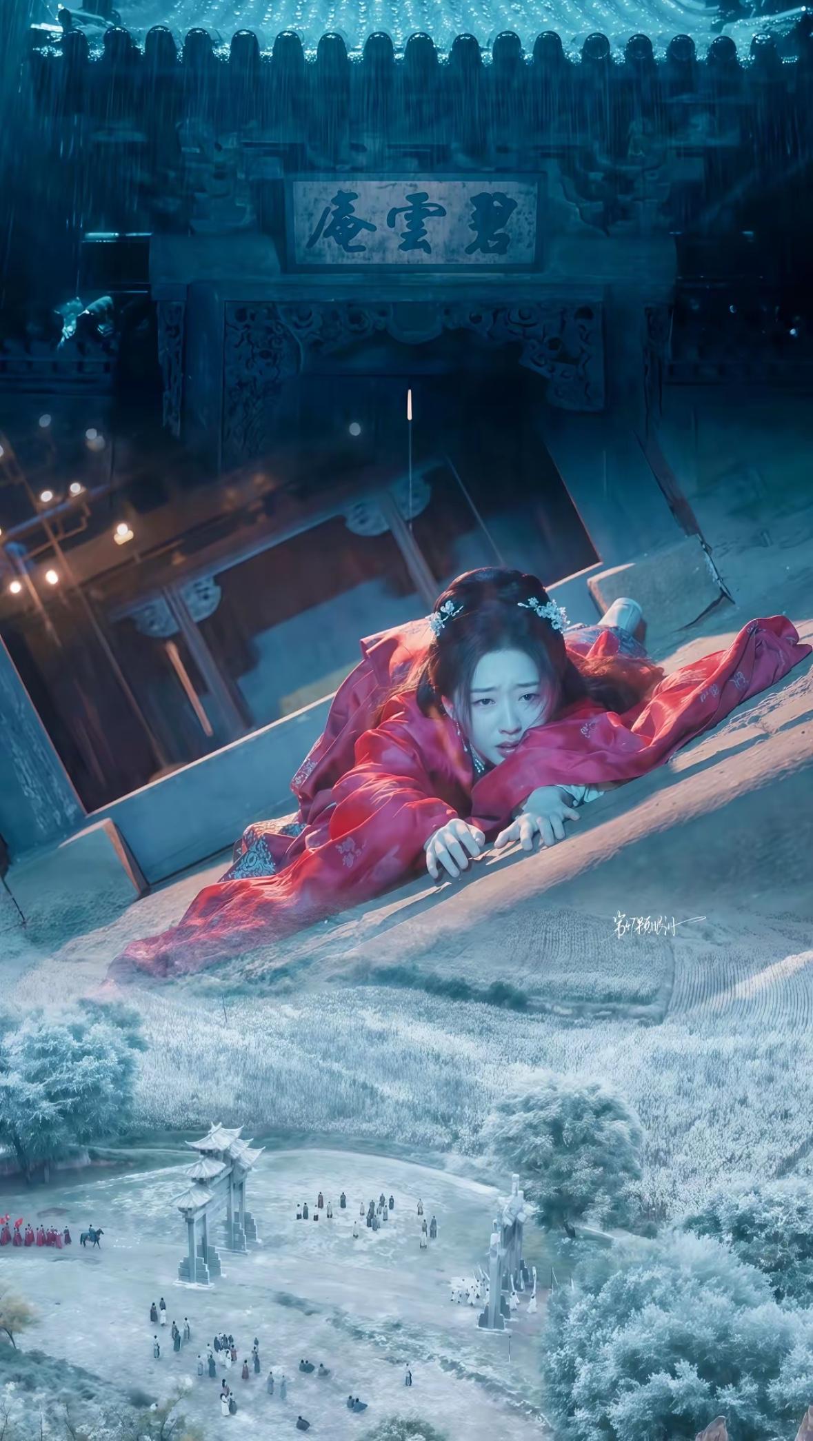 刚刚看完由丁禹兮、邓恩熙主演的古装剧《花开锦绣》第四、第五集，赵凌（丁禹兮）受托