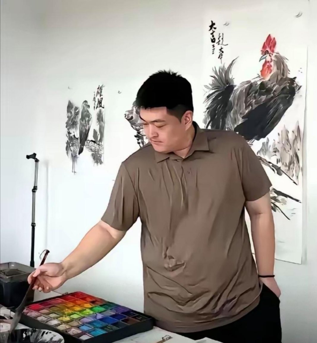 赵本山儿子画画，这算什么水平？​​​