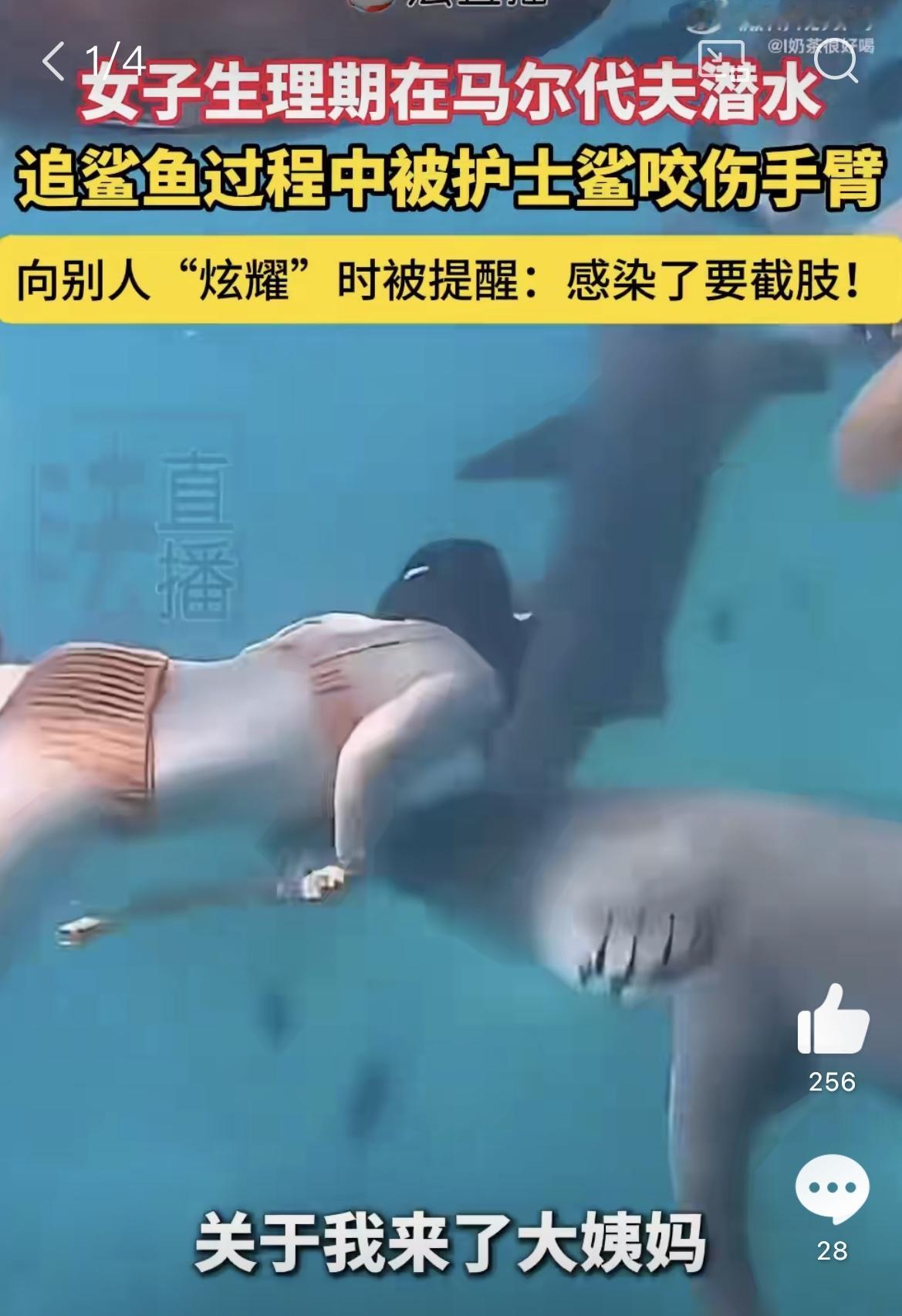 最近网上有个事儿，看得人真是又惊又气，一个姑娘为了拍点好看的照片和视频，非得在生