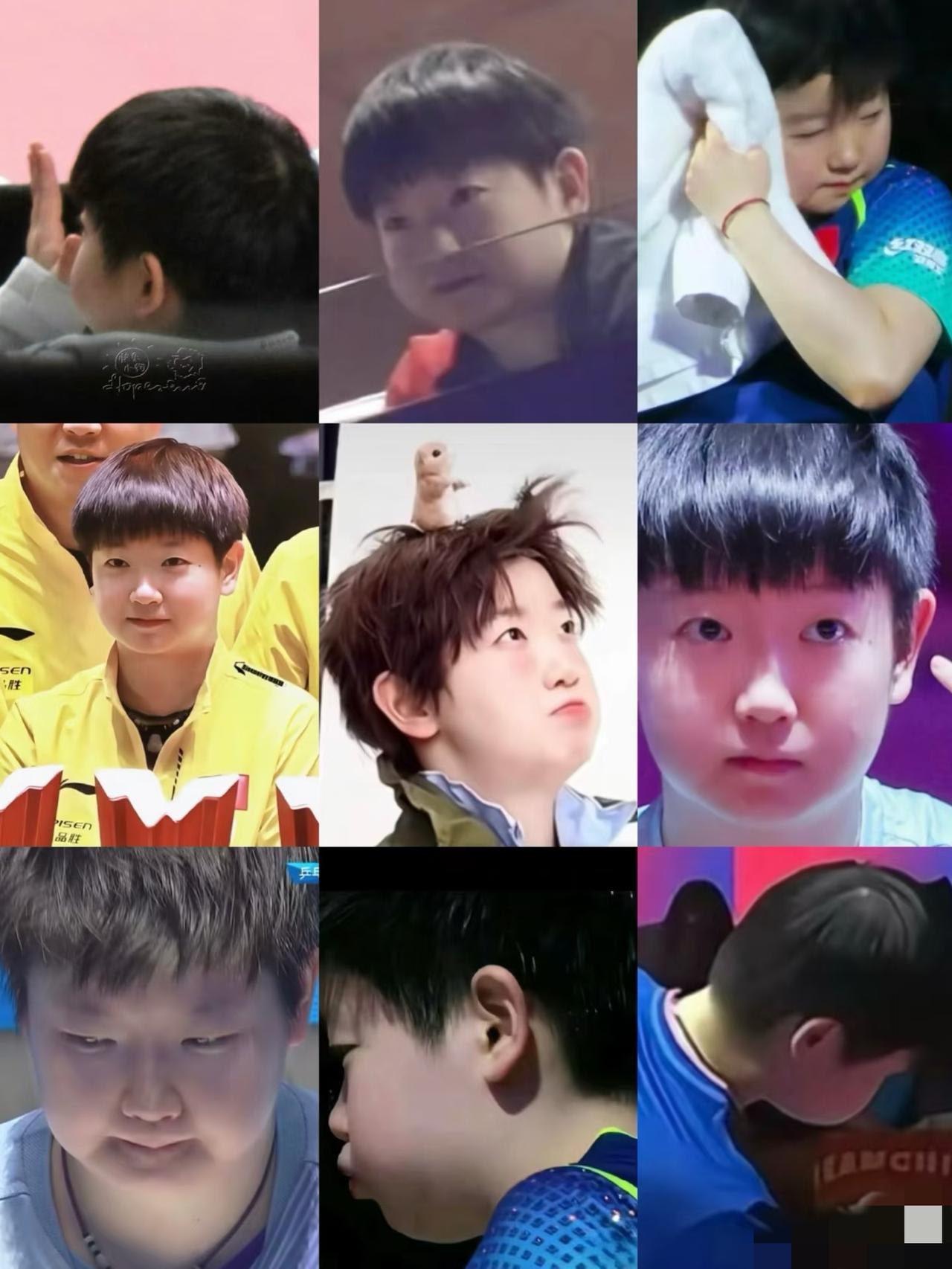 正月十五吃汤圆，莎莎这就是汤圆本身。你看圆圆的脑袋圆圆的脸蛋，简直就是圆的合成