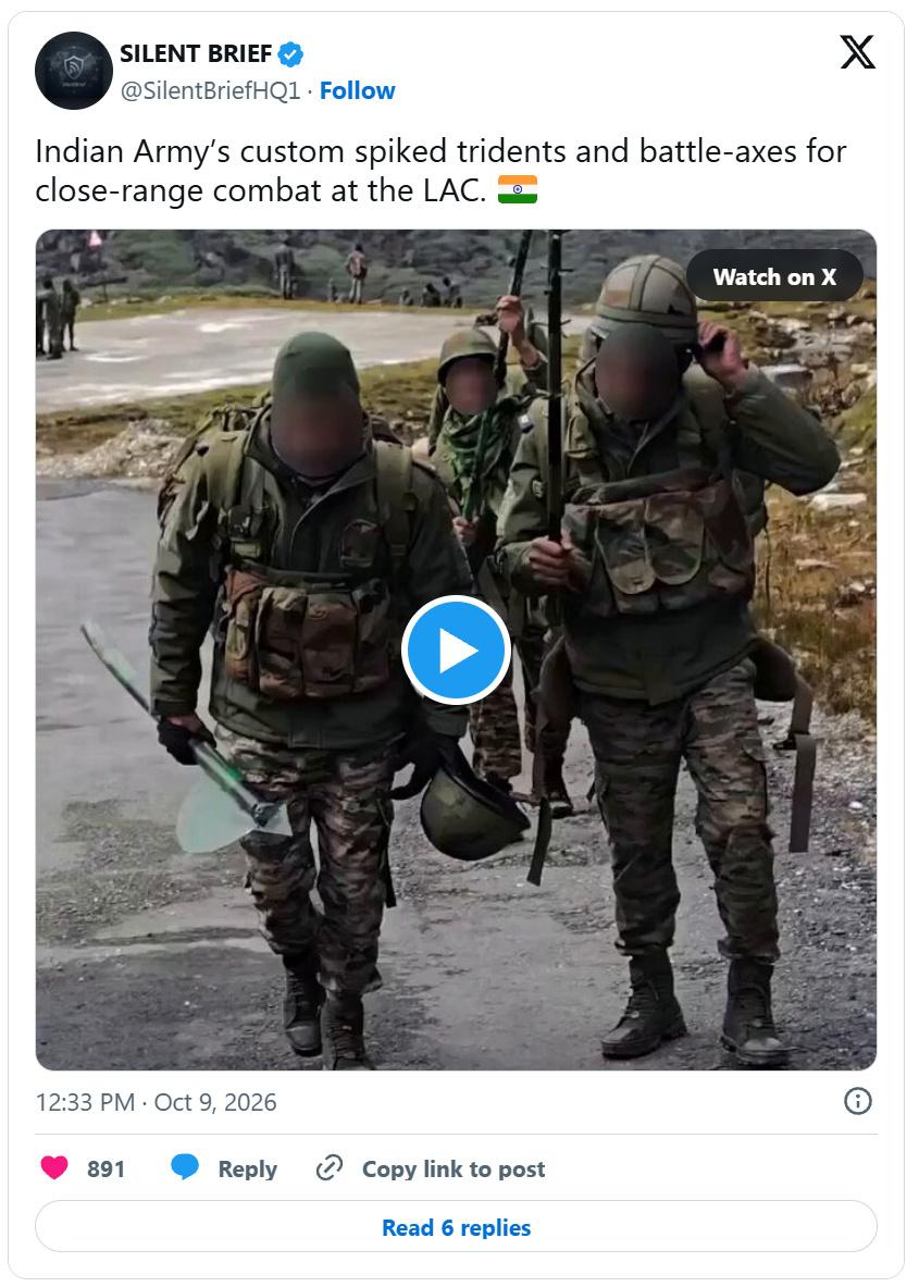 加勒万冲突之后，印军在中印实控线一线部队新配置的矛和盾，中印的四个边境管控协定，