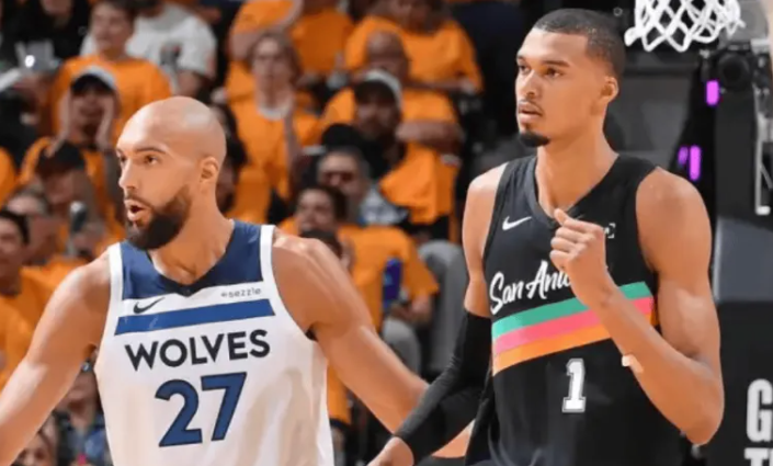 NBA季后赛，马刺不敌森林狼。赛后，马刺球员维克托-文班亚马接受媒体采访，谈及