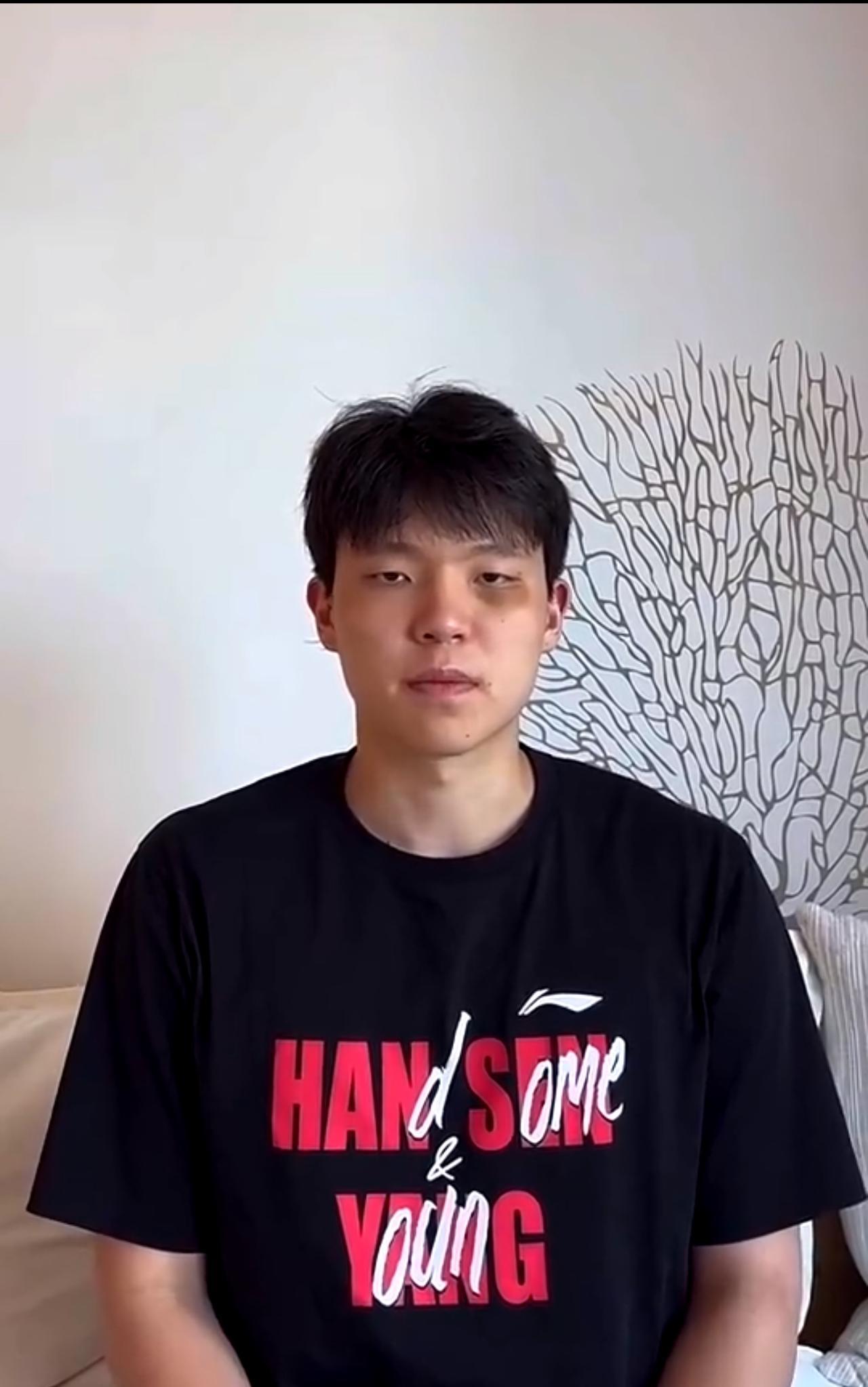 杨瀚森在美国被“揍”了，变成了名副其实的“功夫熊猫”？！虚惊一场，原来是误会……