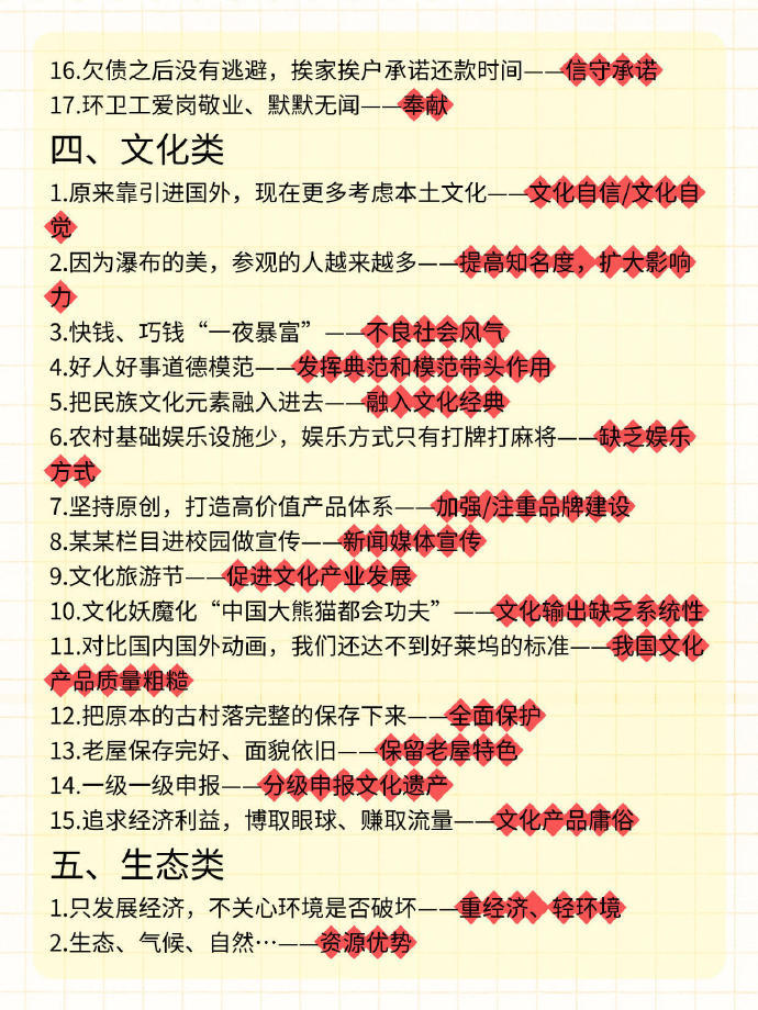 申论7天背完保底85分！