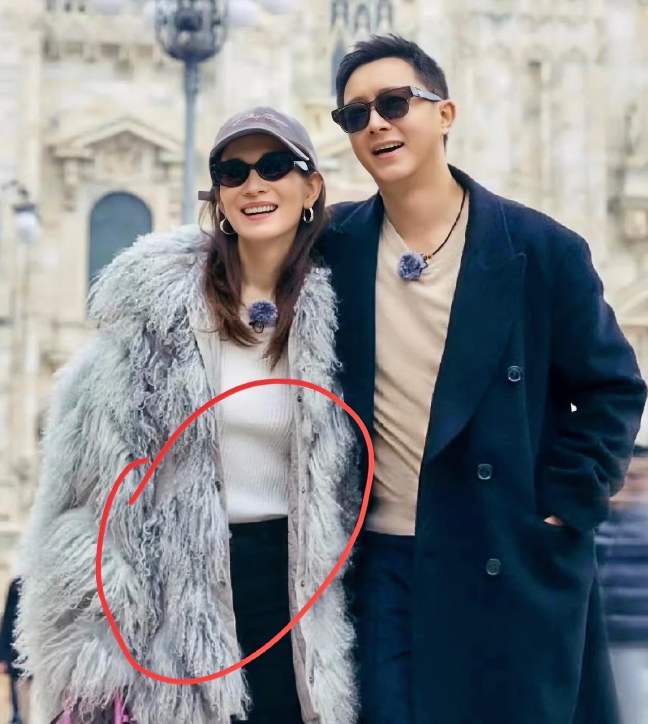 不得不说女人就是厉害，当时看妻子的浪漫旅行，很多人就说卢靖姗看起来好像怀孕的