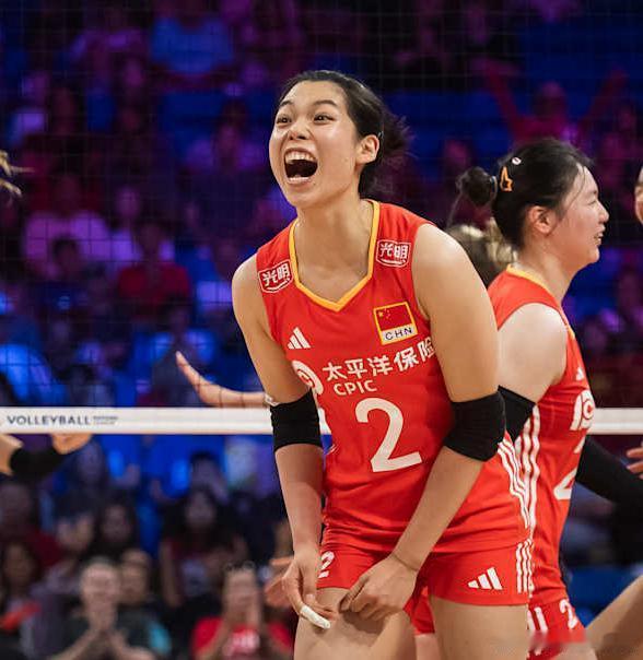 中国女排3比2德国女排中国女排五局大战逆转取胜🌟庄宇珊，今天的发挥让世青