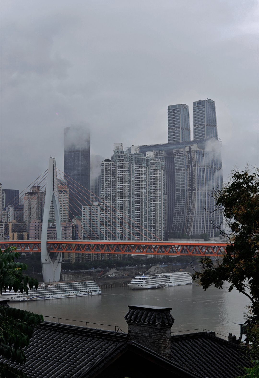 重庆的天际线还是很顶的重庆旅行我的日常plog​​​