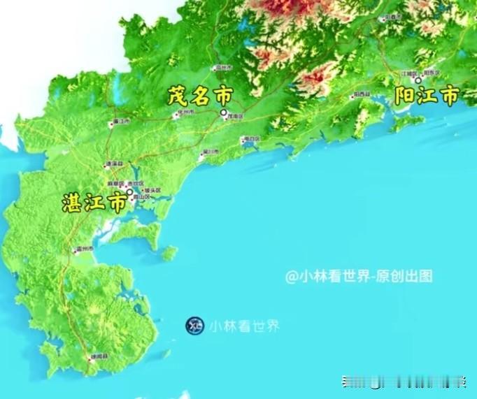 阳江、茂名、湛江，这三座城市究竟谁才是粤西最具实力的城市呢？从地理位置来看，阳江