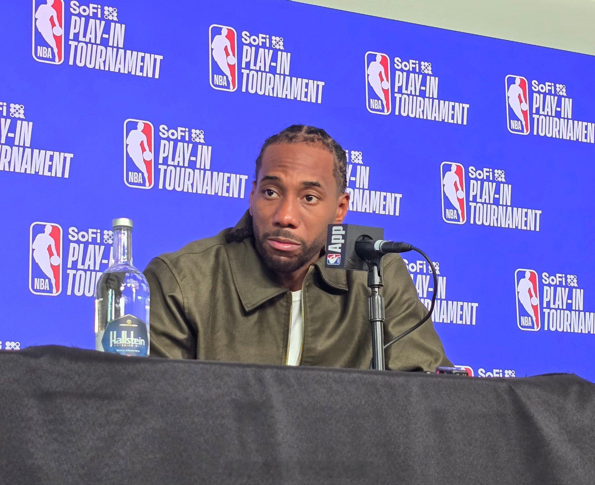 卡子赛后谈与Aspiration公司合同问题而产生的调查一事：“我从没想太多，除