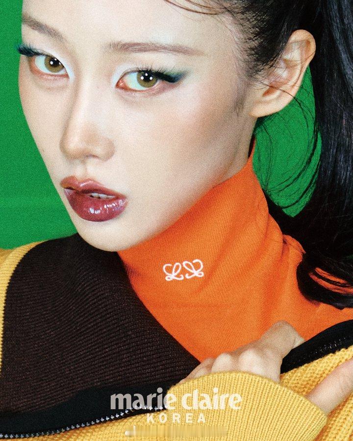 韩国女团aespa成员GISELLE出镜《MarieClaireKore