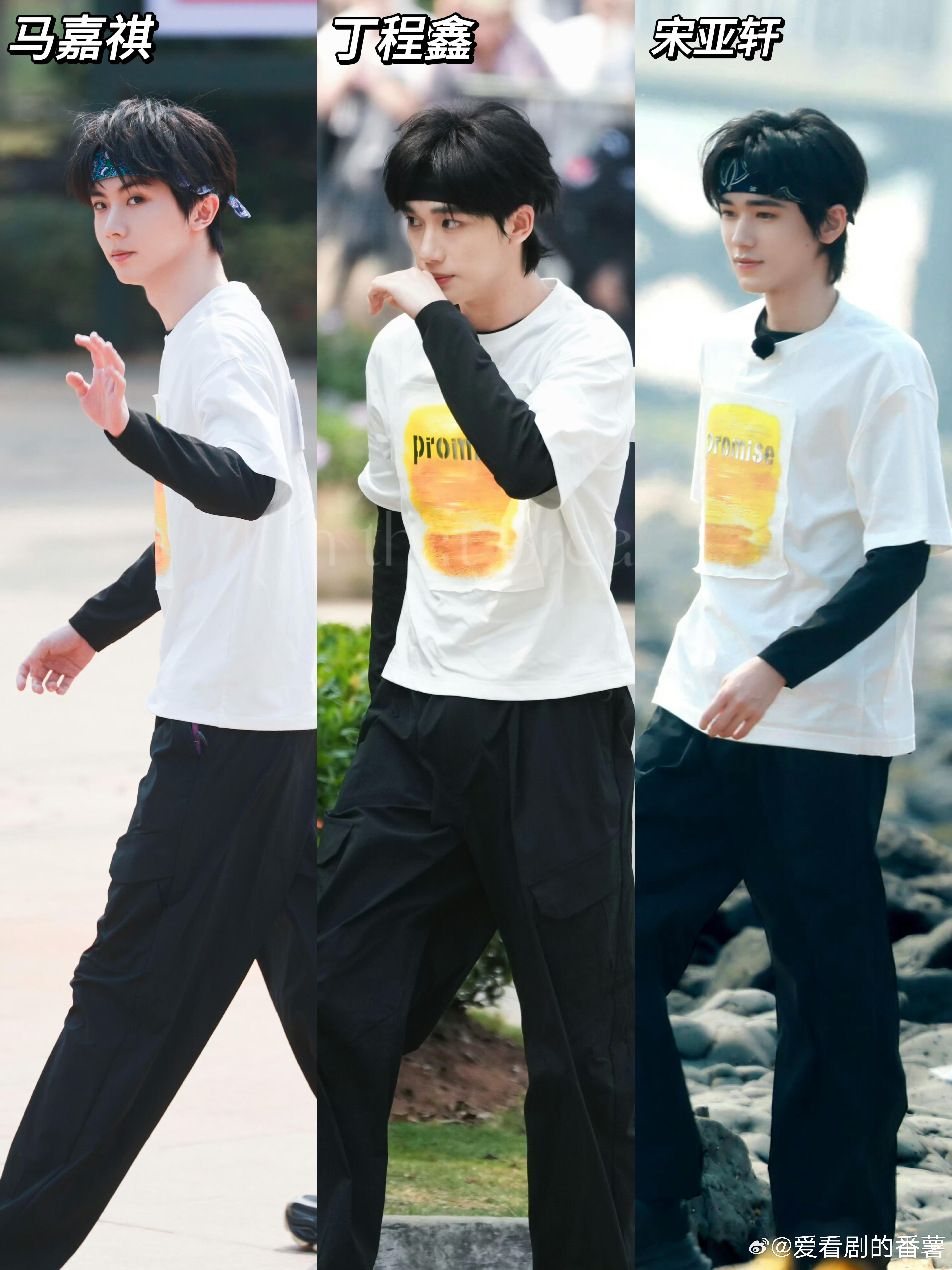 奔跑吧今日录制路透，全员清爽运动风！清爽男大和女大们～奔跑吧｜