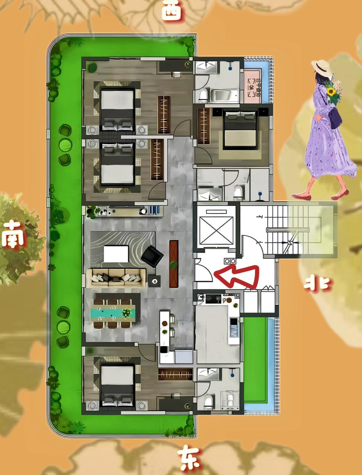 凯美瑞，钥匙是智驾。真正活明白的户型，不讲道理的五向阳，156㎡每一天都是限量版
